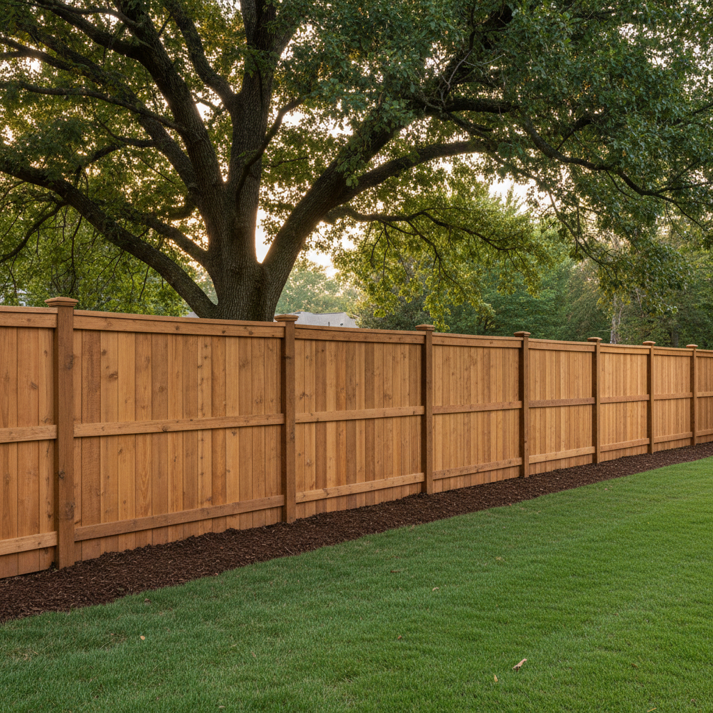 500 Ft Privacy Fence Cost for Mountain Brook Estates