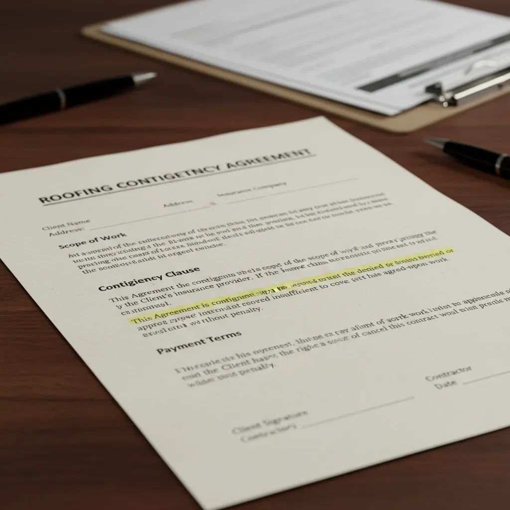 Hit by the Trussville, AL Hail Storm? Don't Sign a Contingency Agreement Until You Read This