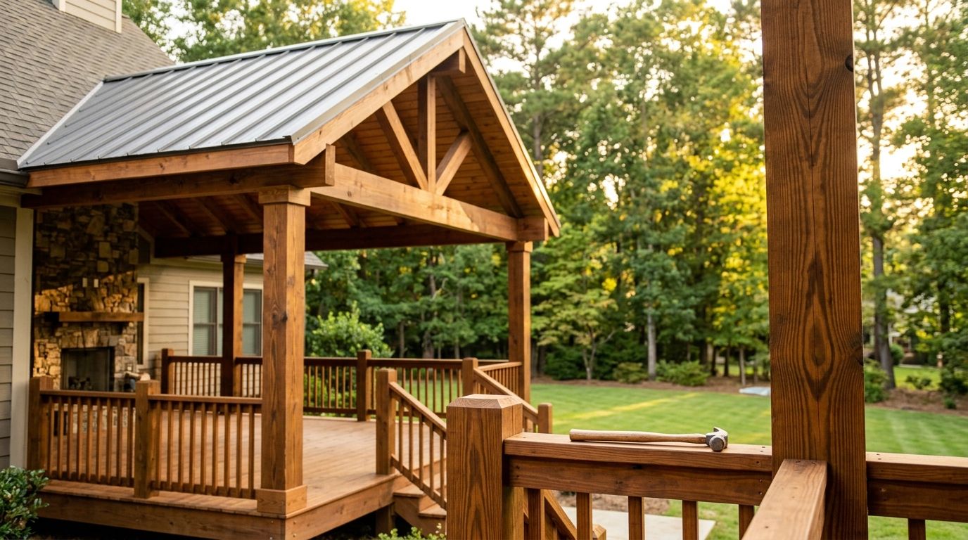 Gable and Hip Porch Roof Cost Estimates in Hoover, AL