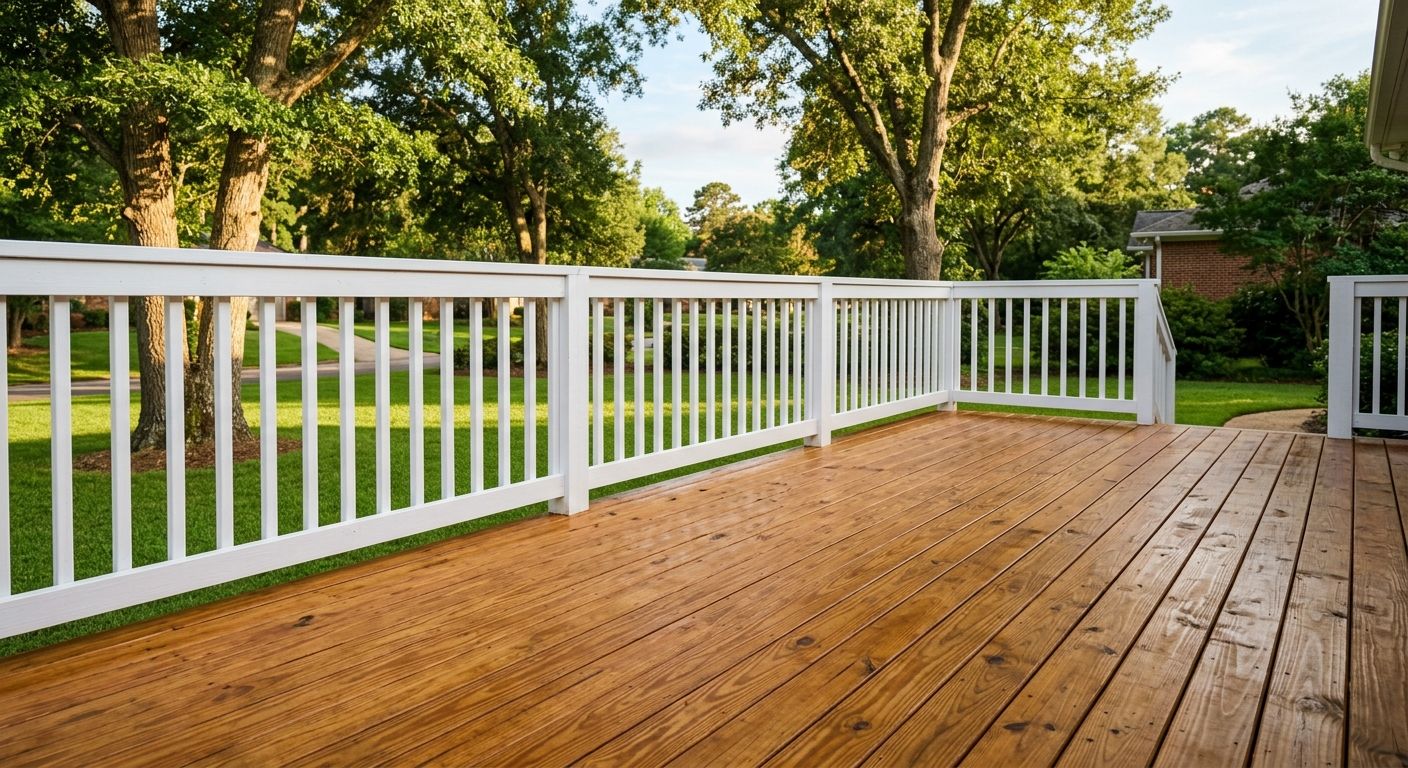 Protecting Your Outdoor Space: How to Stain and Seal a Wood Deck in Helena, AL