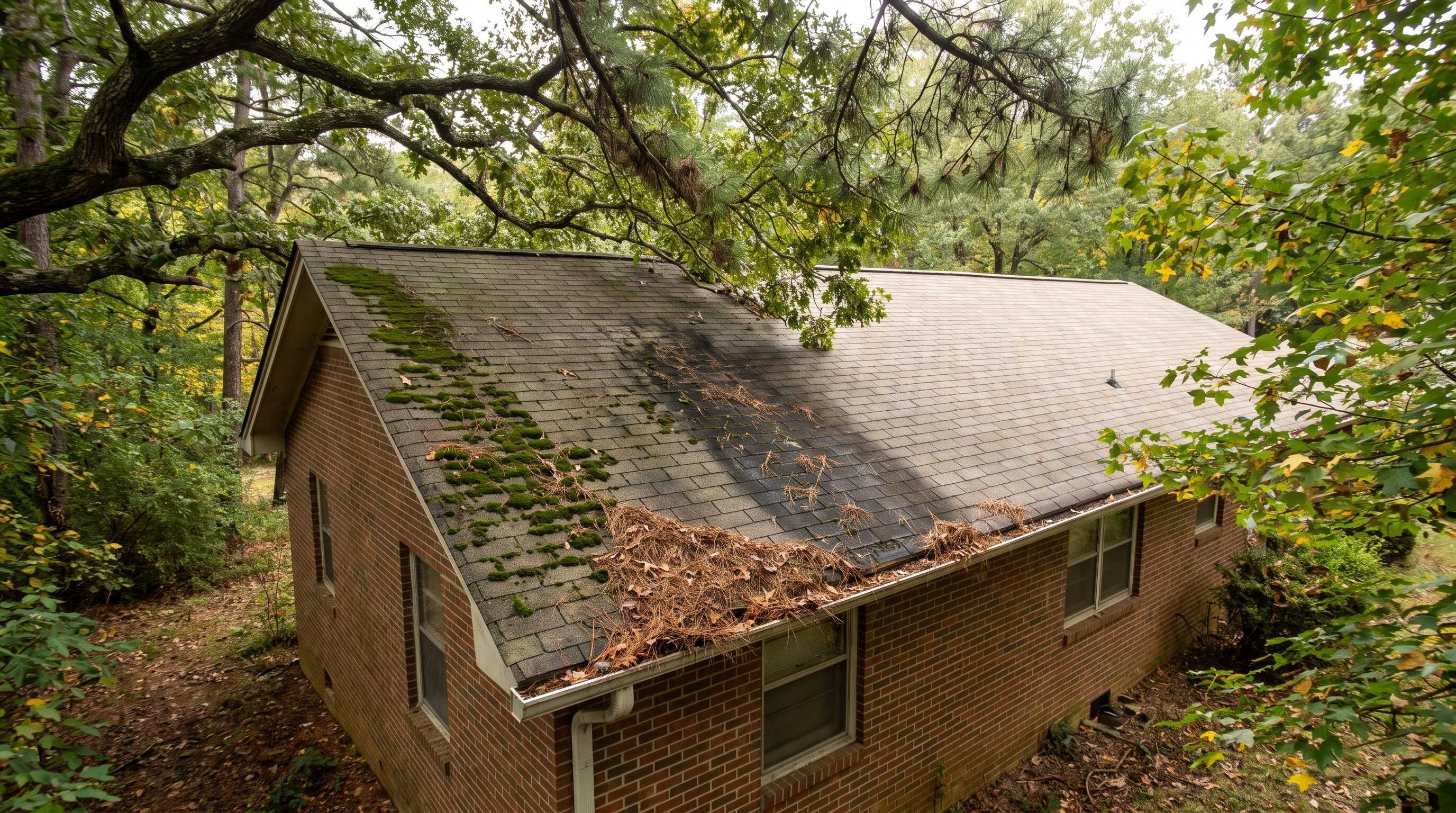 How Tree Cover Rots Roof Shingles in Hoover, AL